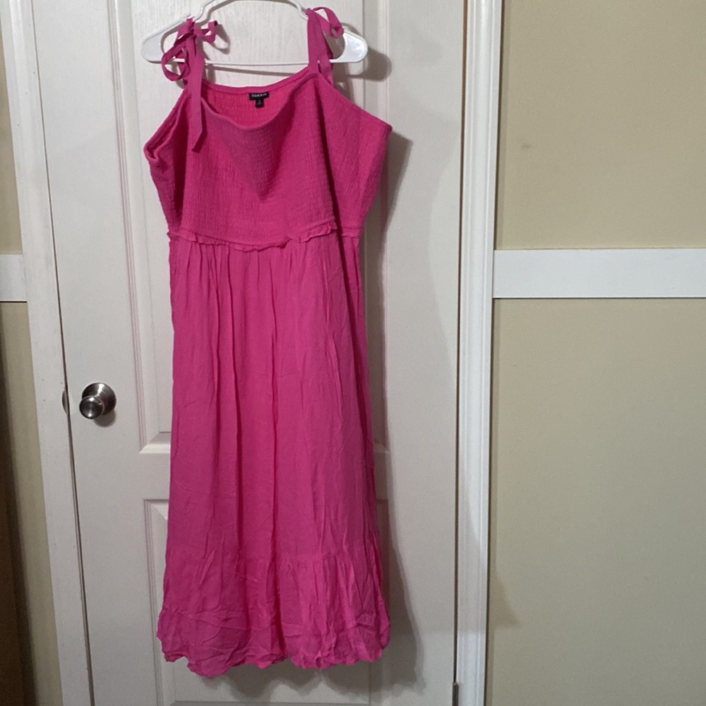 Torrid Plus Size Women’s Maxi Rayon Tiered Dress. Size 6. That is a 30W.